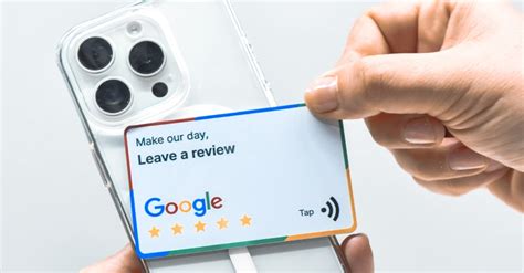 nfc review card|google review scan cards.